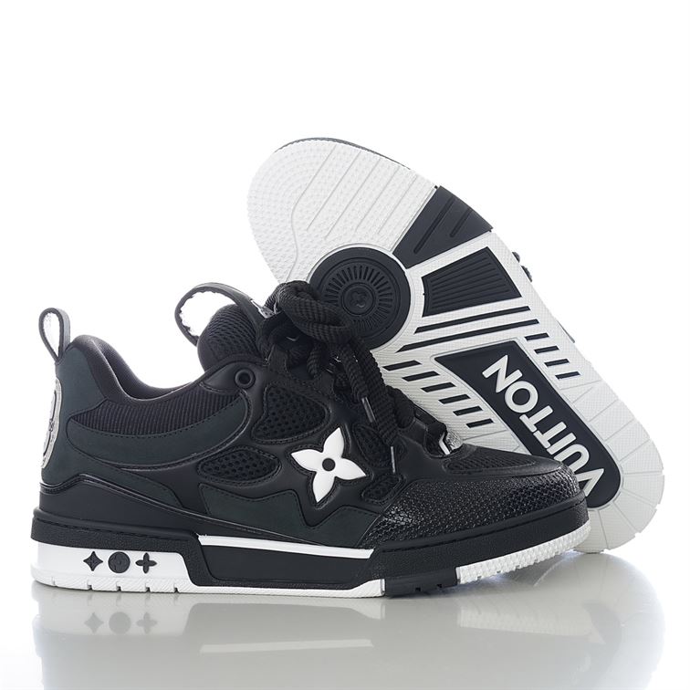 LOUIS VUITTON LV SKATE SNEAKER IN BLACK - LVS143