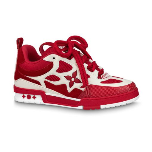 LOUIS VUITTON LV SKATE SNEAKER IN RED - LVS147