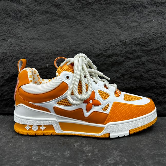 LOUIS VUITTON LV SKATE SNEAKER YELLOW WHITE - LVS166