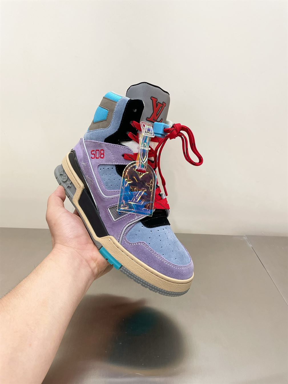 LOUIS VUITTON LV TRAINER SNEAKER BOOT - LVS069