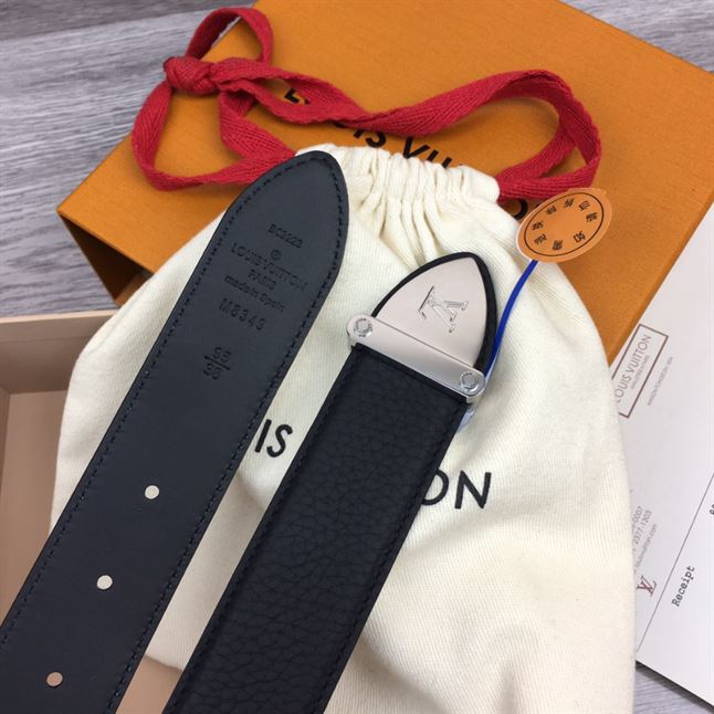 LOUIS VUITTON LV TRUNK 35MM REVERSIBLE BELT - LBE081