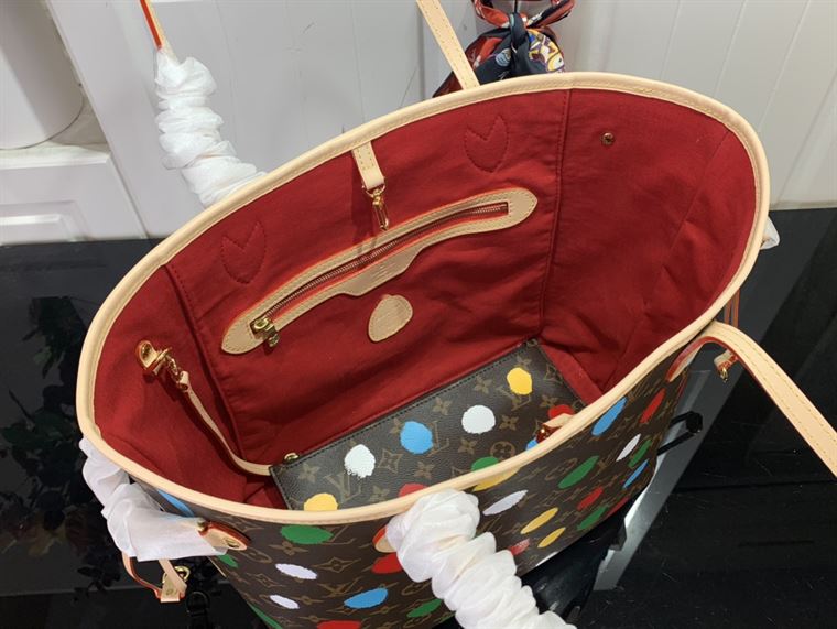 LOUIS VUITTON LV X YK NEVERFULL MM MONOGRAM