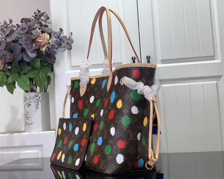 LOUIS VUITTON LV X YK NEVERFULL MM MONOGRAM