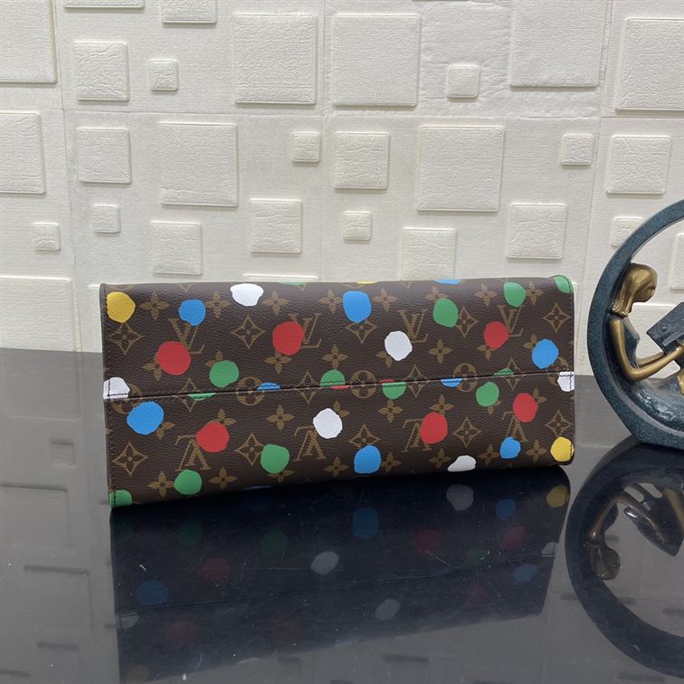 LOUIS VUITTON LV X YK ONTHEGO MM MONOGRAM