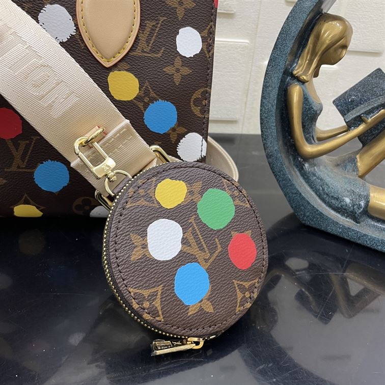 LOUIS VUITTON LV X YK ONTHEGO PM MONOGRAM