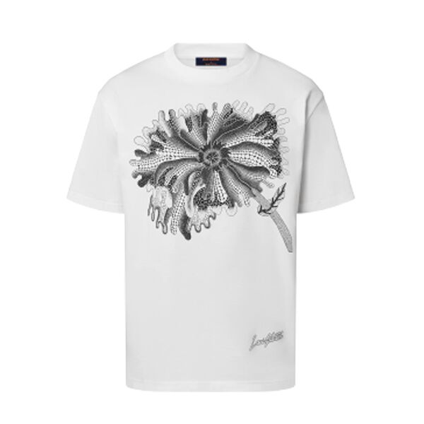 LOUIS VUITTON LV X YK PSYCHEDELIC FLOWER REGULAR T-SHIRT - LVTS037