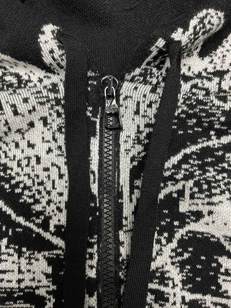 LOUIS VUITTON LV x YK PSYCHEDELIC FLOWER ZIPPED HOODIE - LH059