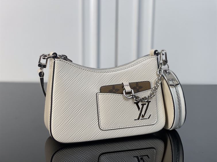 LOUIS VUITTON MARELLINI EPI LEATHER IN QUARTZ