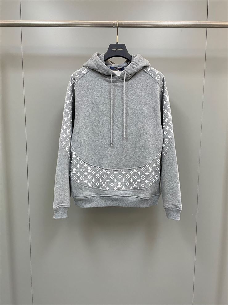LOUIS VUITTON MONOGRAM CIRCLE CUT HOODIE - LVH036