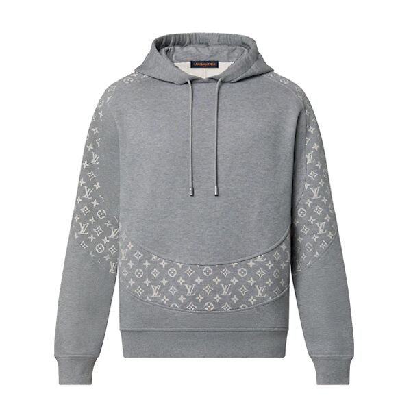 LOUIS VUITTON MONOGRAM CIRCLE CUT HOODIE - LVH036