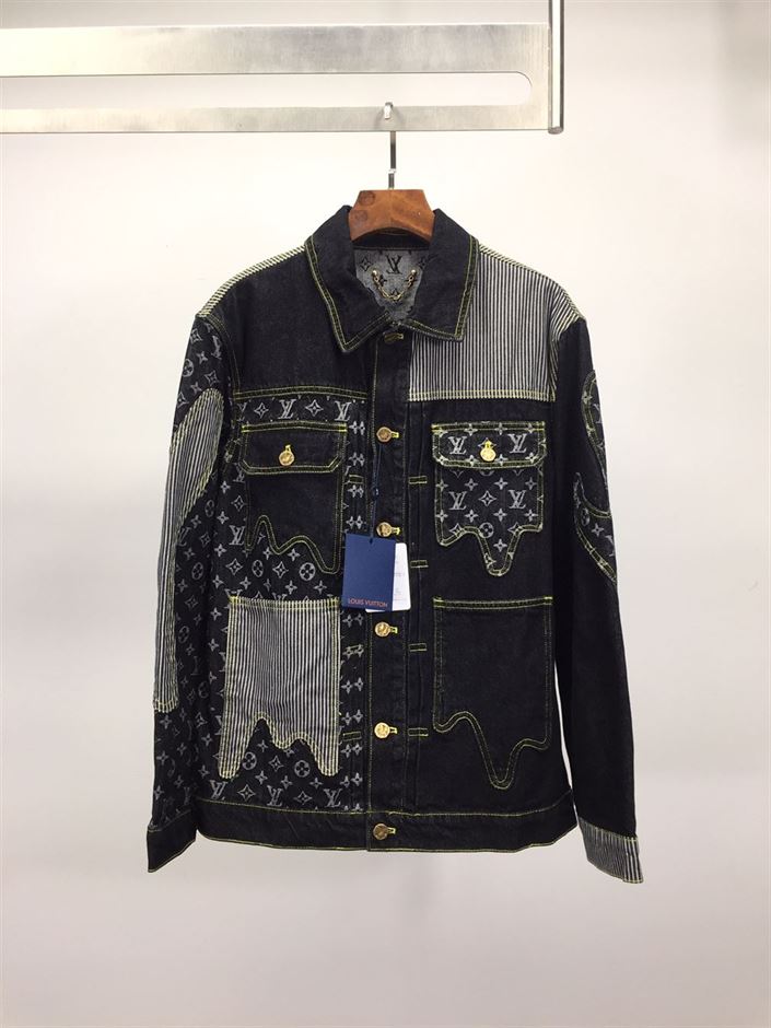 LOUIS VUITTON MONOGRAM CRAZY DENIM WORKWEAR JACKET - LVC002