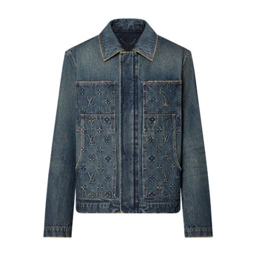 LOUIS VUITTON MONOGRAM DENIM JACKET - LVC040