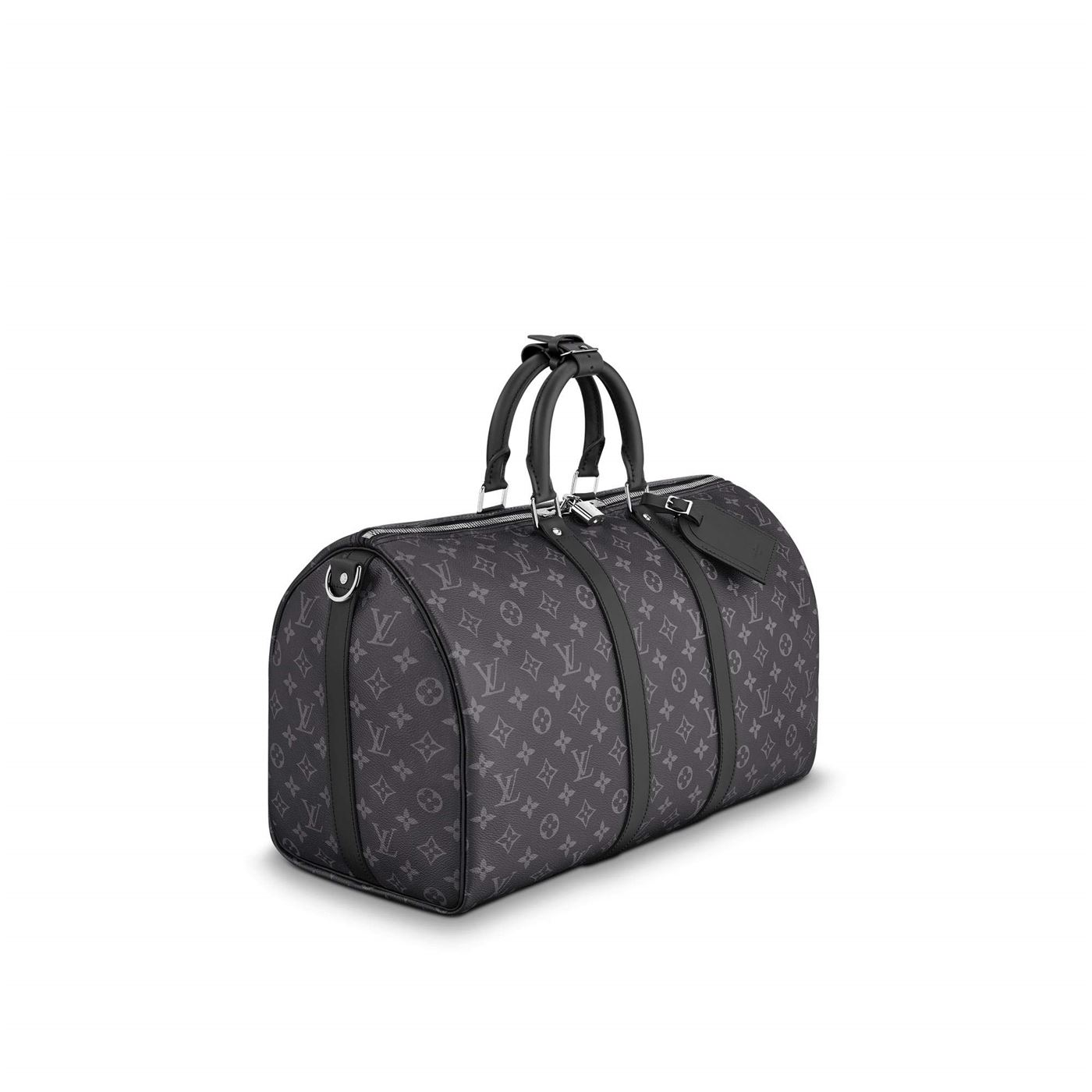 LOUIS VUITTON MONOGRAM ECLIPSE KEEPALL BANDOULIERE 55 - LVB005