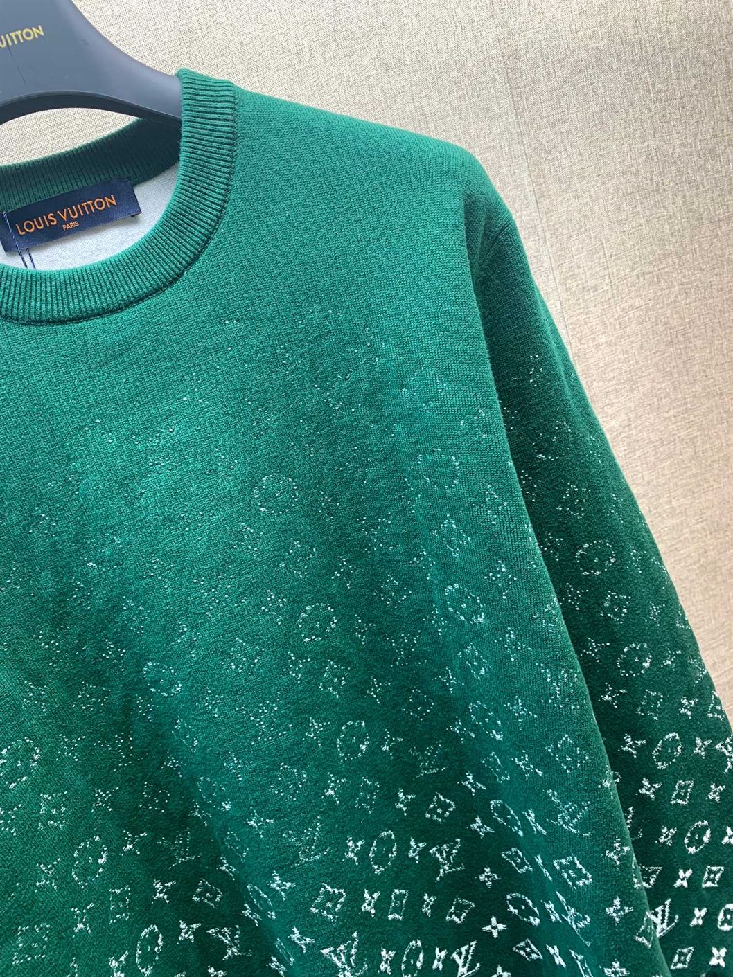 LOUIS VUITTON MONOGRAM GRADIENT COTTON CREWNECK - LVH051
