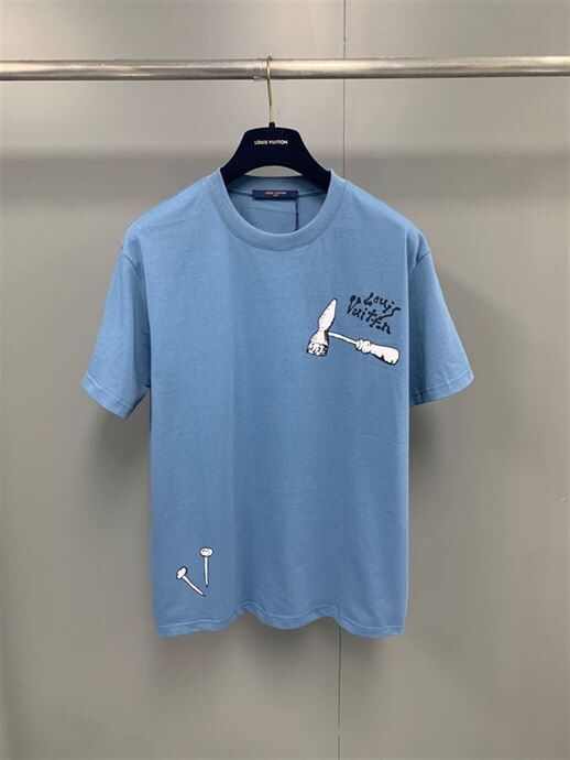 LOUIS VUITTON MULTI TOOLS EMBROIDERED T-SHIRT - LVTS035