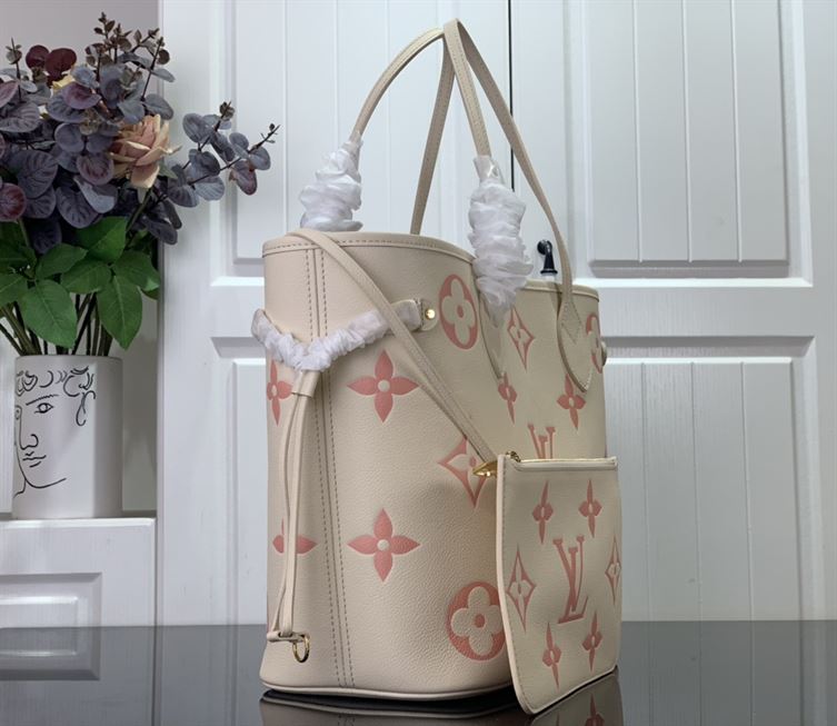 LOUIS VUITTON NEVERFULL MM BICOLOR MONOGRAM