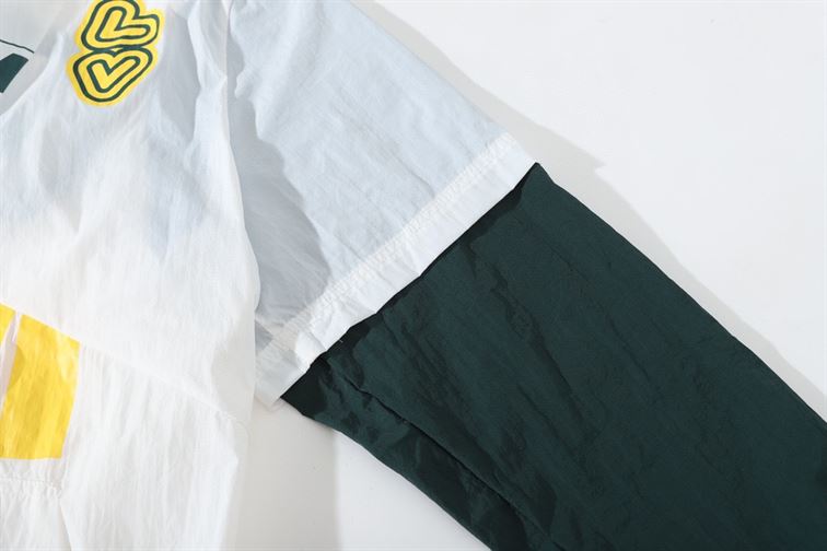 LOUIS VUITTON PATCHWORK BASEBALL JERSEY BLOUSON - LVC037