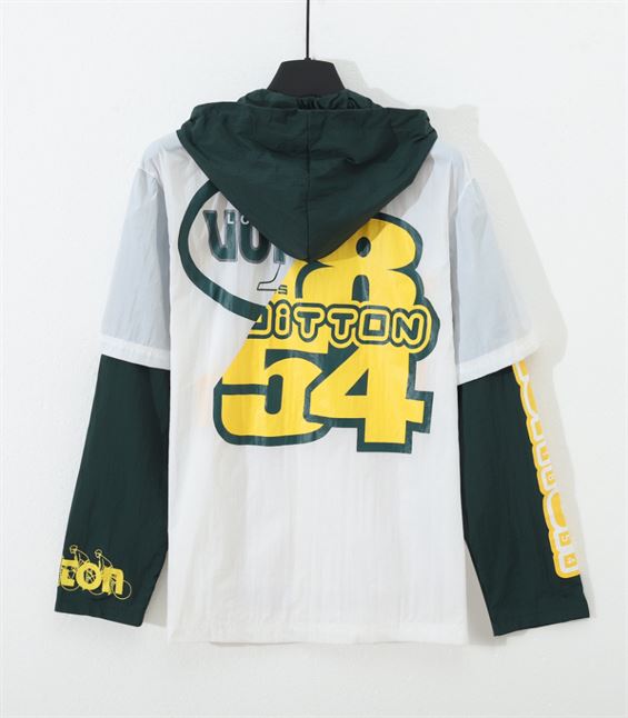 LOUIS VUITTON PATCHWORK BASEBALL JERSEY BLOUSON - LVC037