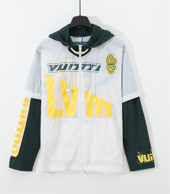 LOUIS VUITTON PATCHWORK BASEBALL JERSEY BLOUSON - LVC037