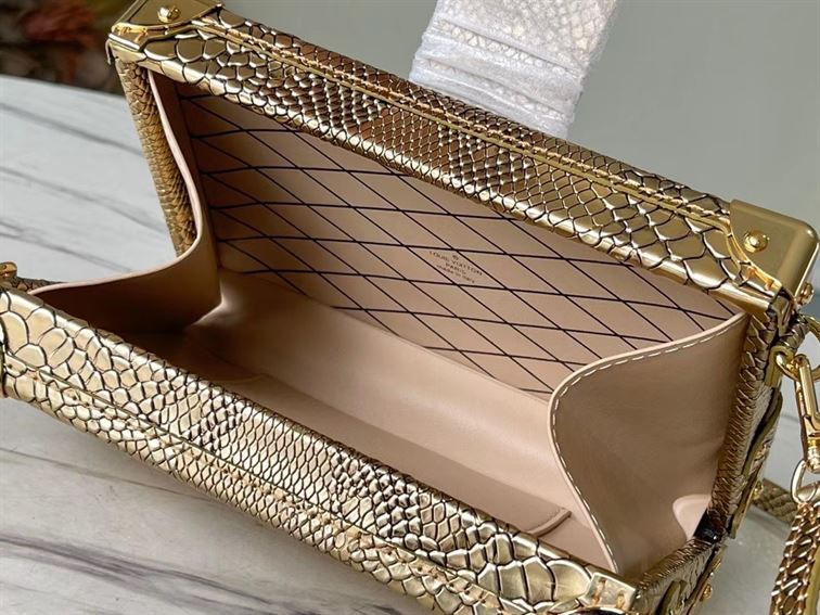 LOUIS VUITTON PETITE MALLE CROCODILIEN MAT