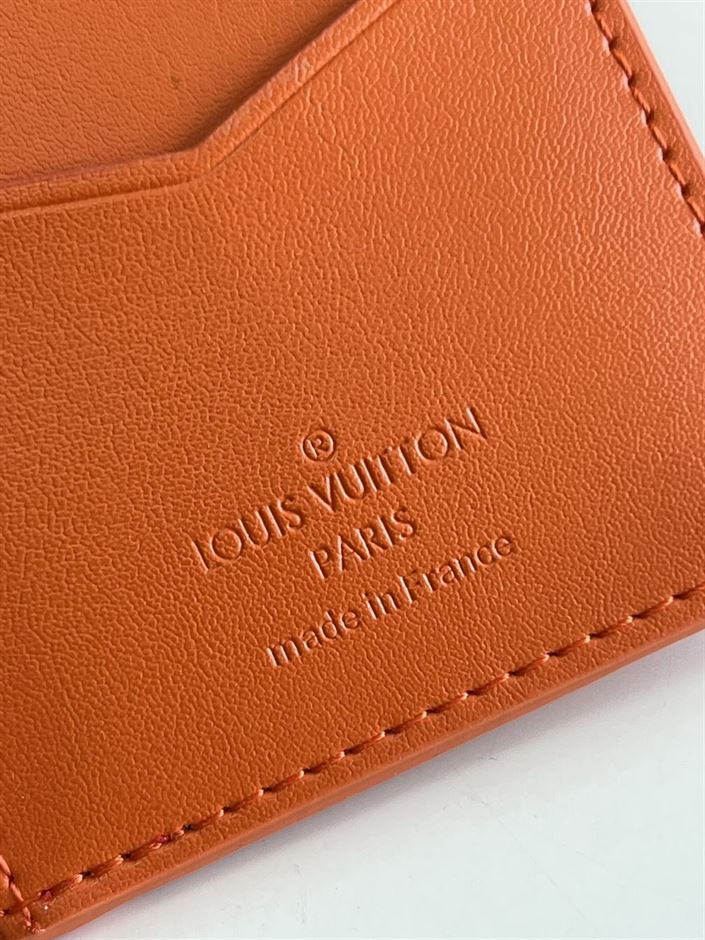 LOUIS VUITTON POCKET ORGANIZER RED MONOGRAM TAURILLON