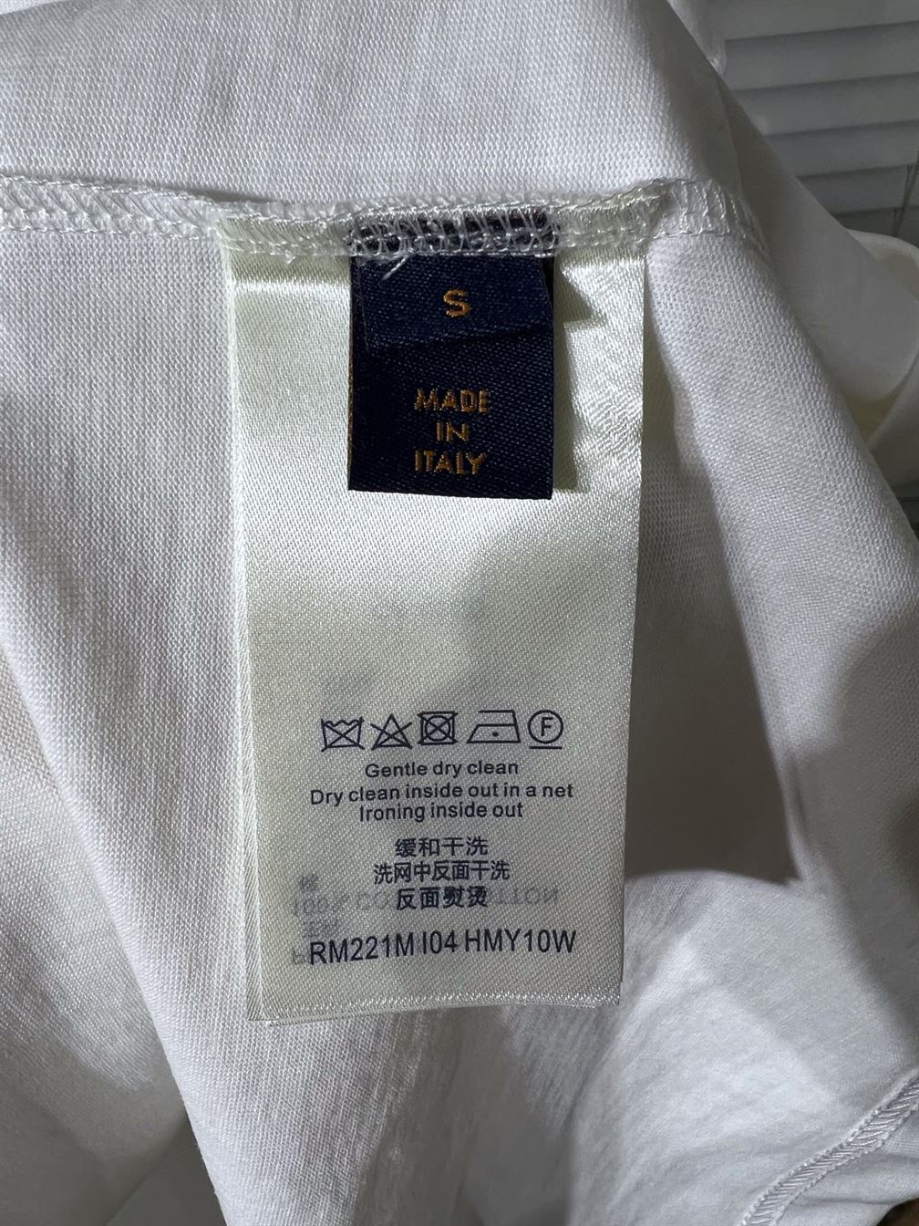 LOUIS VUITTON PRINTED FLOWER DROP SHOULDERS TEE - LVTS008