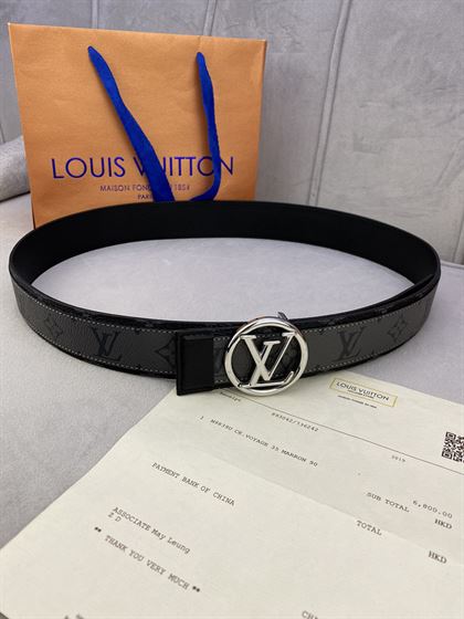 LOUIS VUITTON REVERSIBLE BELT CIRCLE - LBE068