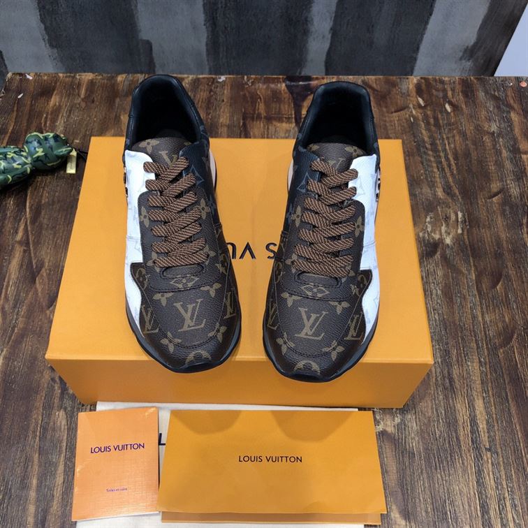 LOUIS VUITTON RUN AWAY SNEAKERS IN SLIVER - LVS008