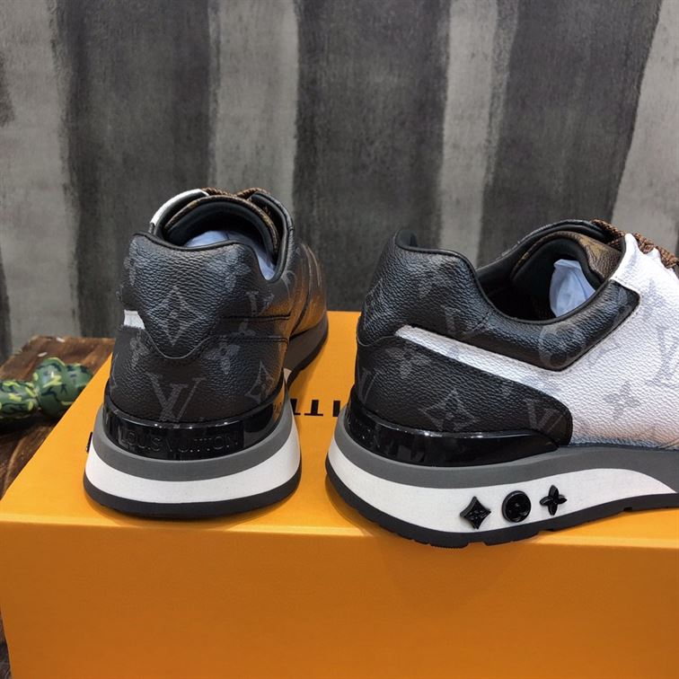 LOUIS VUITTON RUN AWAY SNEAKERS IN SLIVER - LVS008