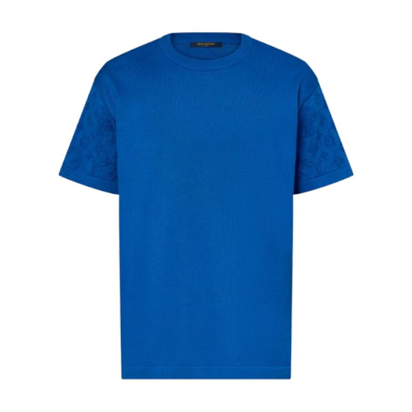 LOUIS VUITTON SHORT-SLEEVED SIGNATURE CREWNECK - LVTS069
