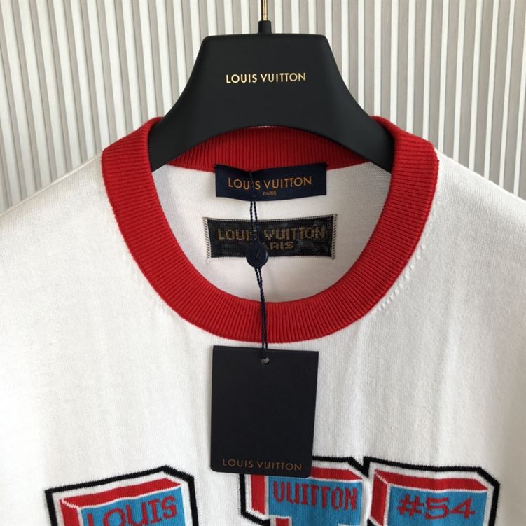 LOUIS VUITTON SIGNATURE LV KNIT T-SHIRT - LVTS031
