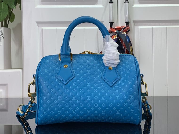 LOUIS VUITTON SPEEDY BANDOULIERE 20 Blue