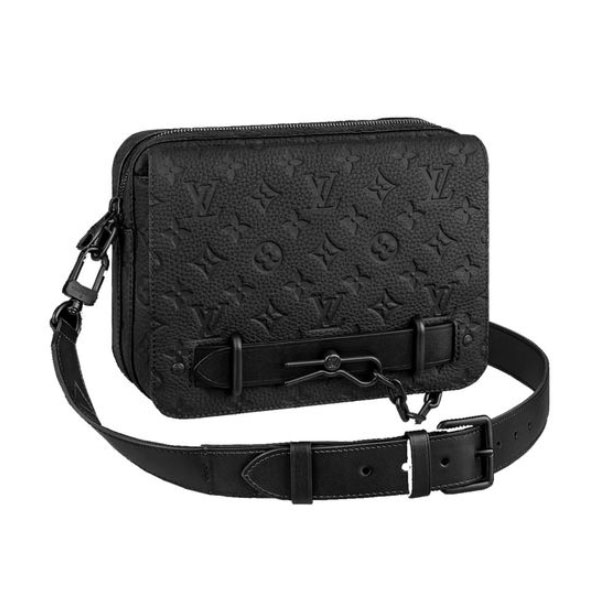 LOUIS VUITTON STEAMER MESSENGER TAURILLON MONOGRAM - LVB059