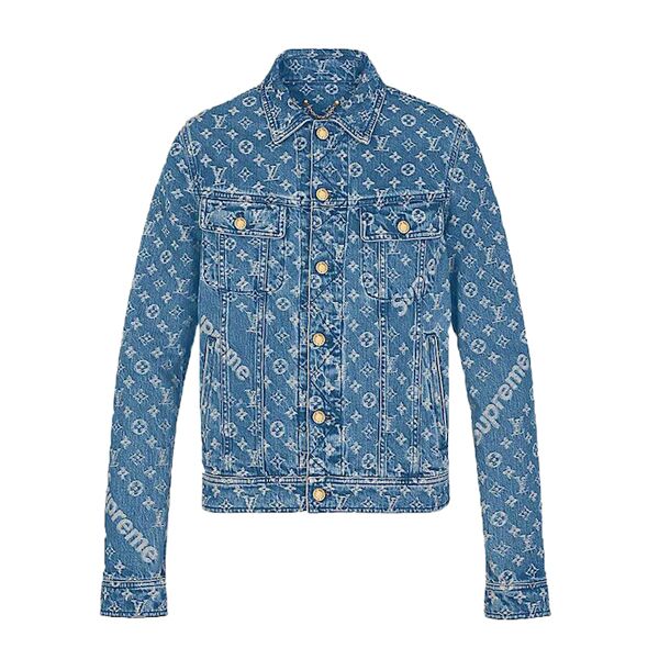 LOUIS VUITTON SUPREME DENIM JACKET - LVC003