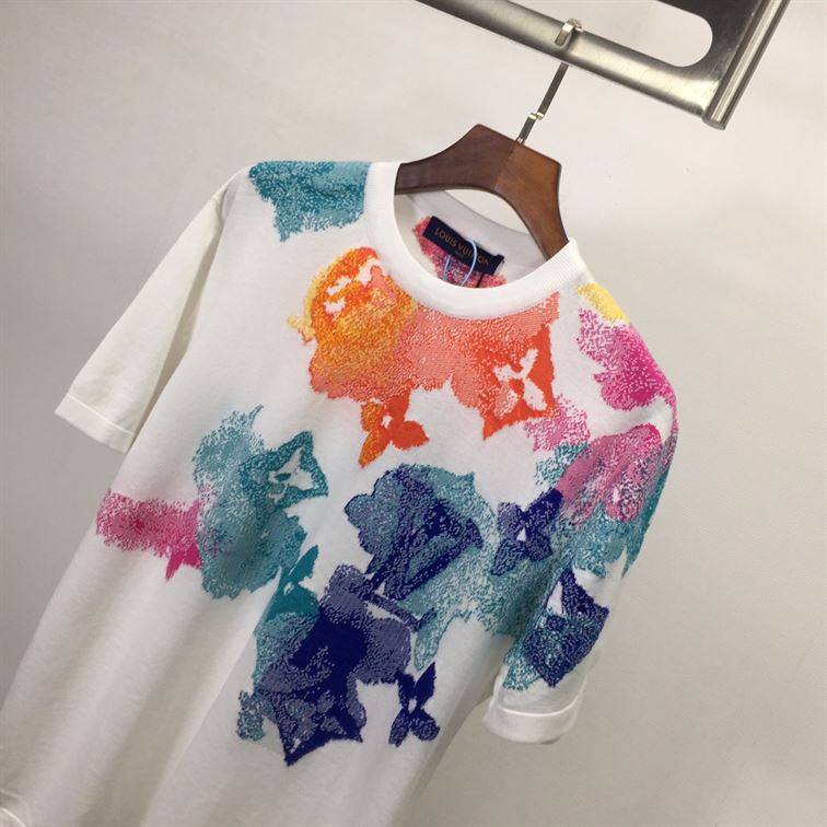 LOUIS VUITTON TEE SHIRT WATERCOLOR MONOGRAM - LVTS003