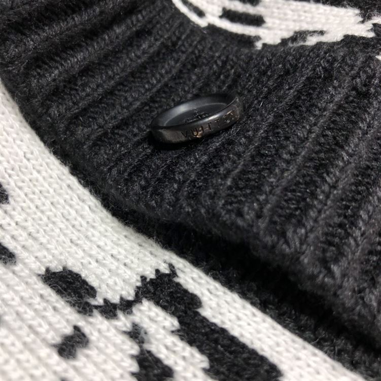 LOUIS VUITTON THISTLE JACQUARD CARDIGAN - LVH049