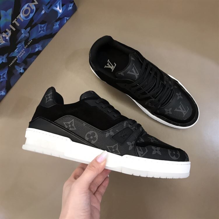 LOUIS VUITTON TRAINER BLACK MONOGRAM - LVS013