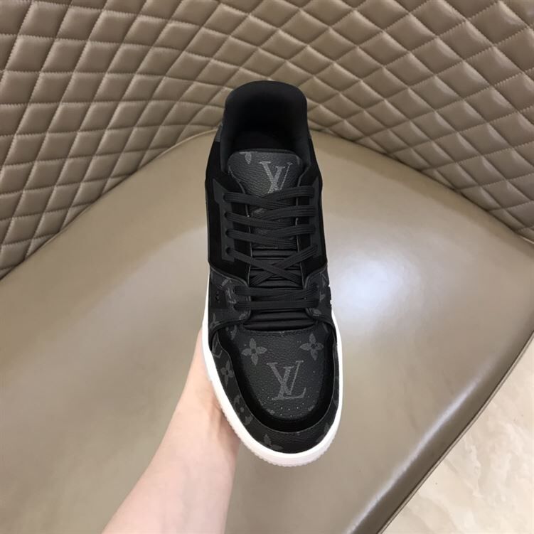 LOUIS VUITTON TRAINER BLACK MONOGRAM - LVS013