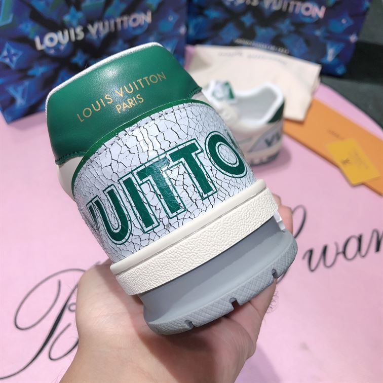 LOUIS VUITTON TRAINER GREEN MESH - LVS017