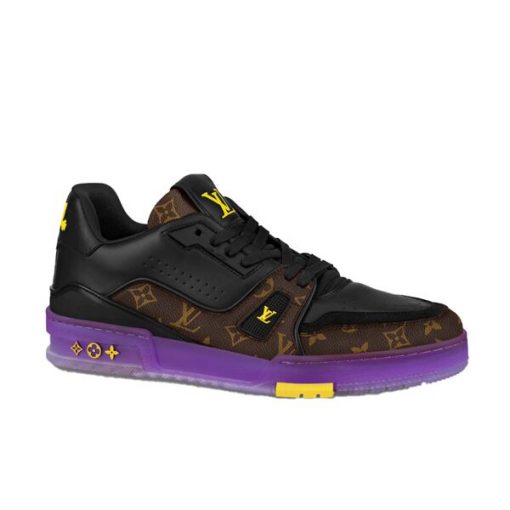 LOUIS VUITTON TRAINER MONOGRAM PURPLE - LVS130