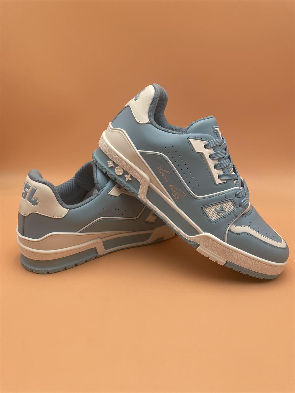 LOUIS VUITTON TRAINER SNEAKER BLUE - LVS125