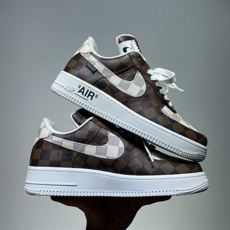 LOUIS VUITTON X NIKE AIR FORCE 1 LOW-TOP SNEAKERS - LVS132