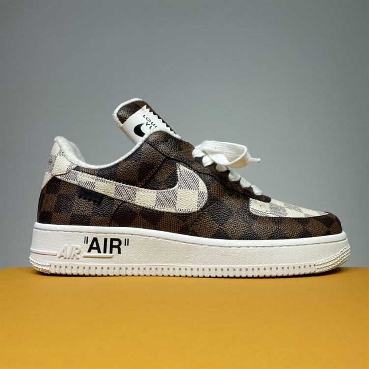 LOUIS VUITTON X NIKE AIR FORCE 1 LOW-TOP SNEAKERS - LVS132