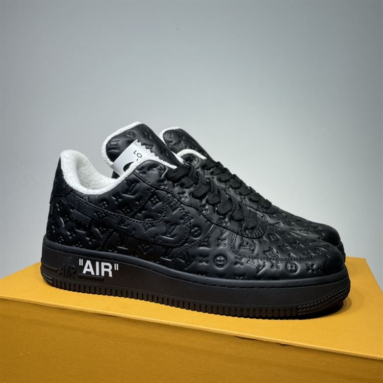 LOUIS VUITTON X NIKE AIR FORCE 1 LOW-TOP SNEAKERS - LVS135