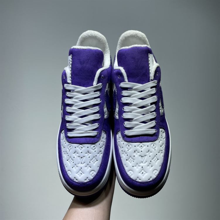 LOUIS VUITTON X NIKE AIR FORCE 1 LOW-TOP SNEAKERS - LVS138