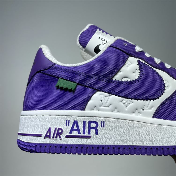 LOUIS VUITTON X NIKE AIR FORCE 1 LOW-TOP SNEAKERS - LVS138