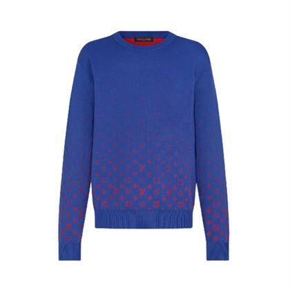 LVSE MONOGRAM DEGRADÉ CREWNECK