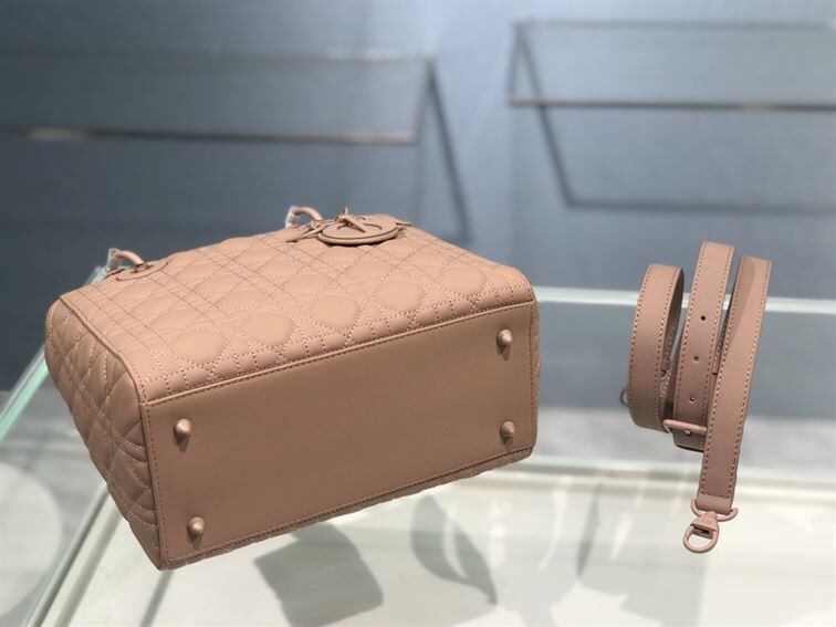 MEDIUM ULTRAMATTE LADY DIOR BAG BLUSH ULTRAMATTE