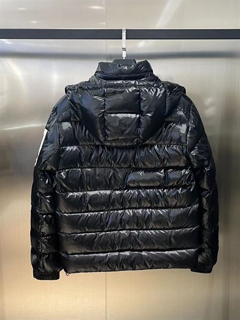 MONCLER BLACK DOWN SAULX PUFFER JACKET - MC025