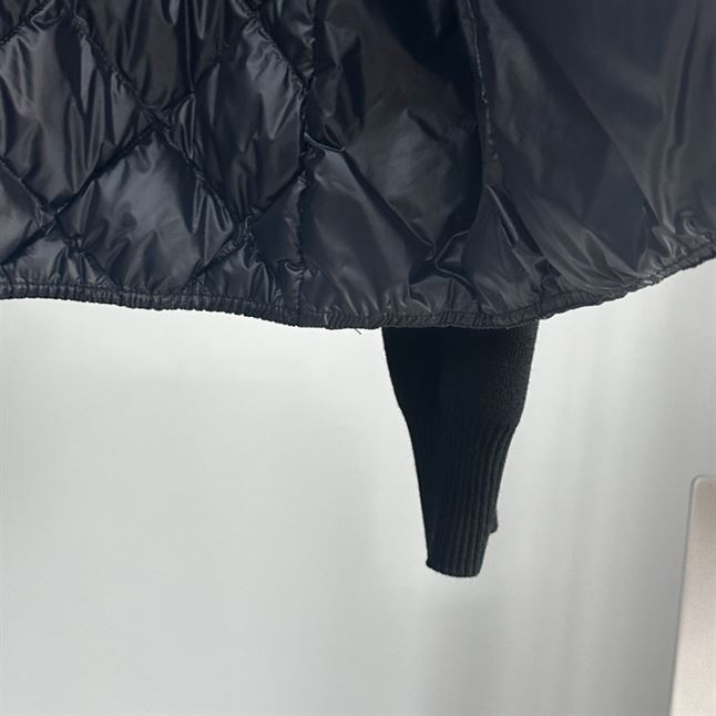 MONCLER DOWN PUFFER WOOL CARDIGAN - MC031